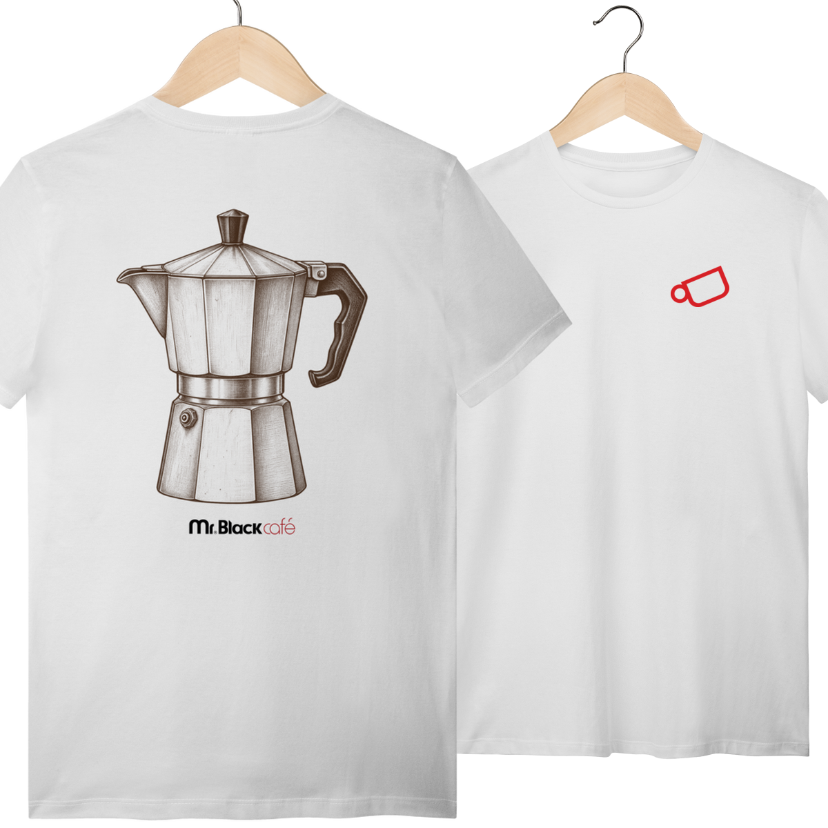 Camiseta Moka Italiana Mr. Black Café